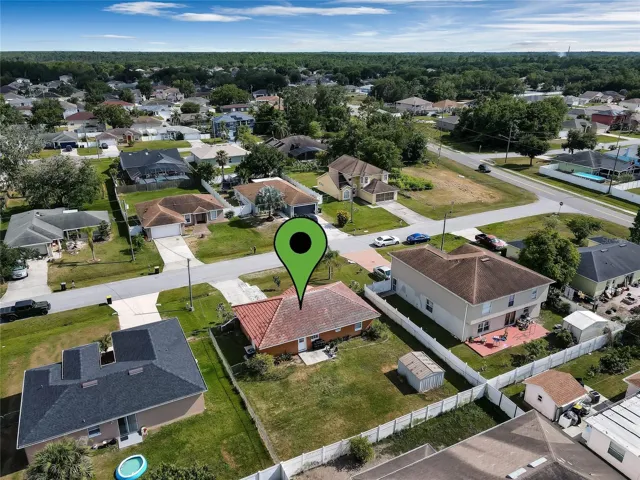 Top aerial view.