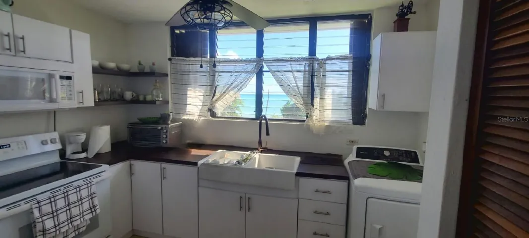 spectacular view from kitchen