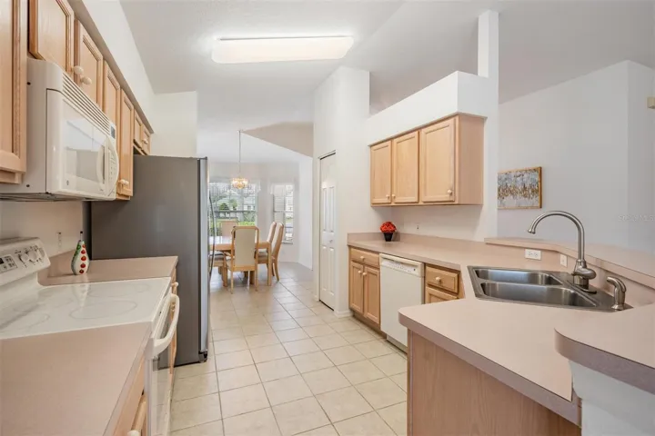 Pantry offers additional storage options