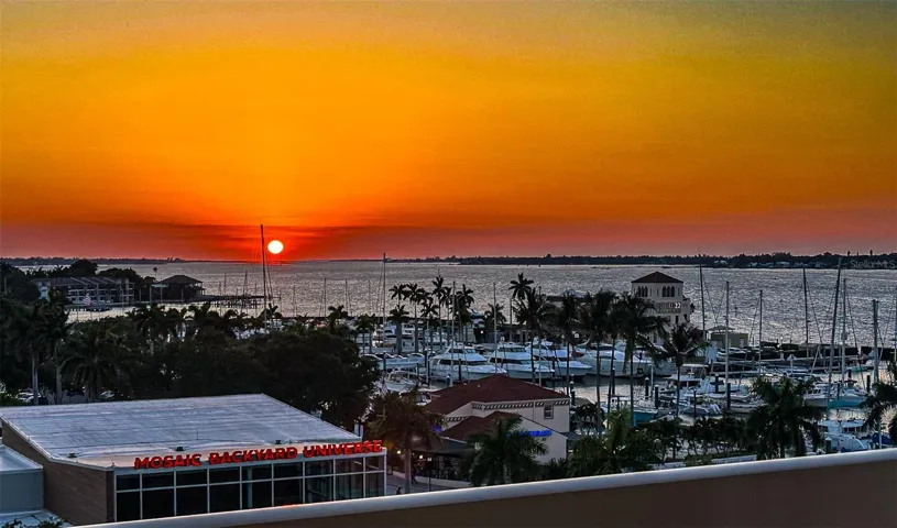 Sunset from Balcony