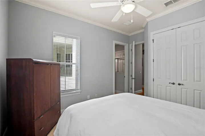 Private ensuite bath with bedroom 4.