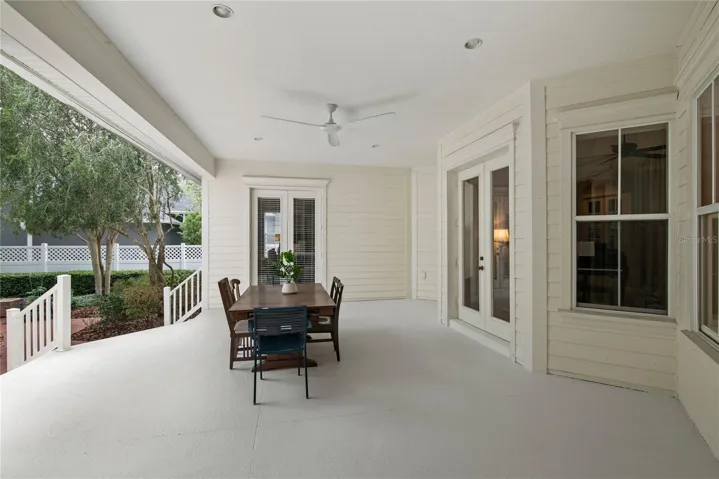 Awesome back porch.