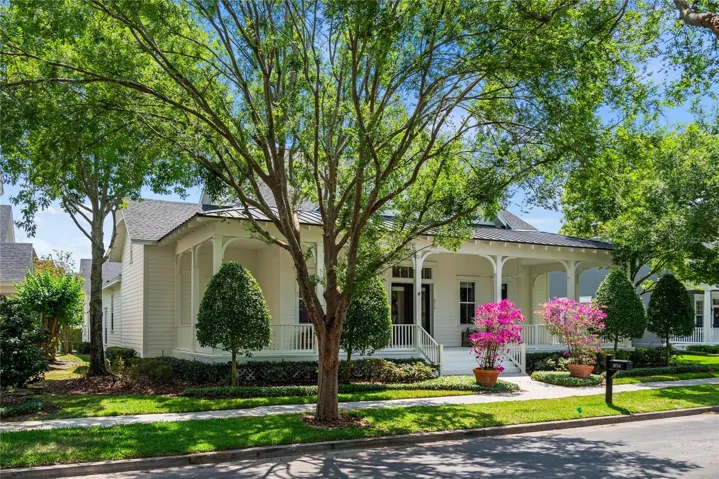 Large wrap around side porches.