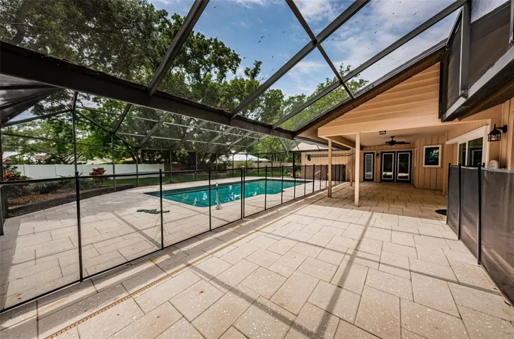 Incredible deck space is perfect for parties and play