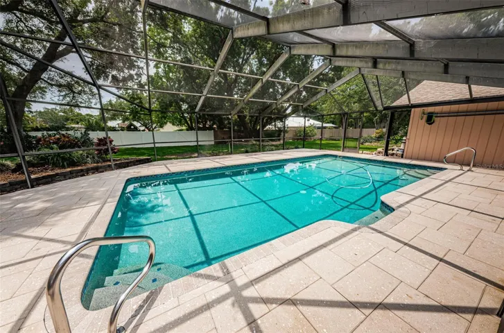 Extraordinarily large lanai and pool- perfect for entertaining