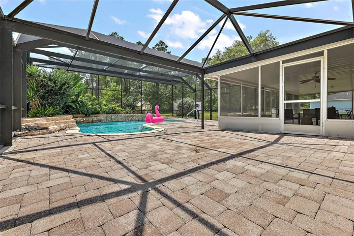 Room for Outdoor Dining and Lounge Chairs