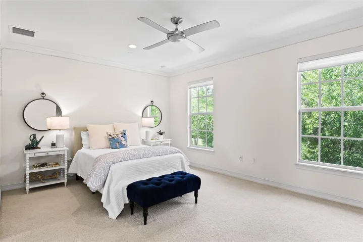 Very spacious Bedroom 2 with a walk-in closet