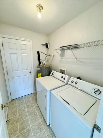 Indoor laundry room