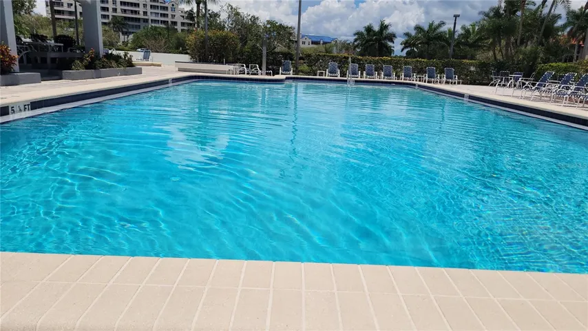 community swimming pool