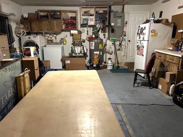 Washer and Dryer are in the Garage