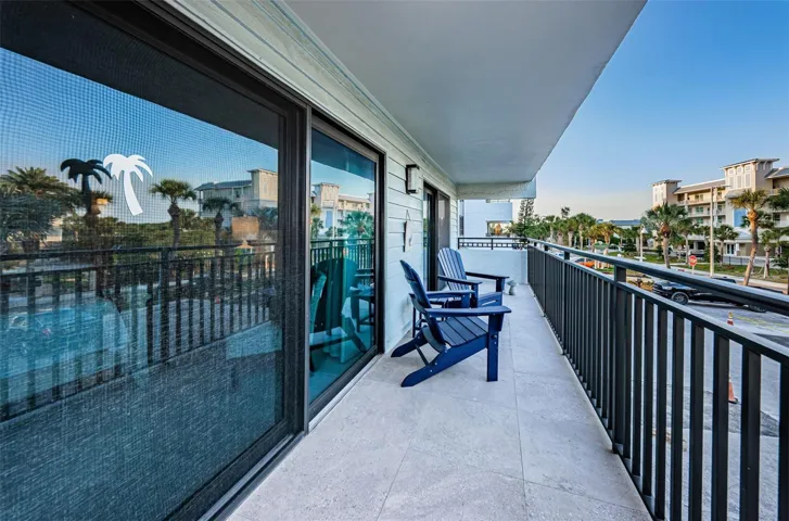 .. Balcony Shot from South end of Balcony By Guest Bedroom  .. Perfect Morning Sun..