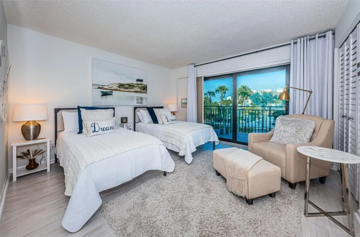 ..Guest Bedroom #2 on North Side..... Balcony Access
