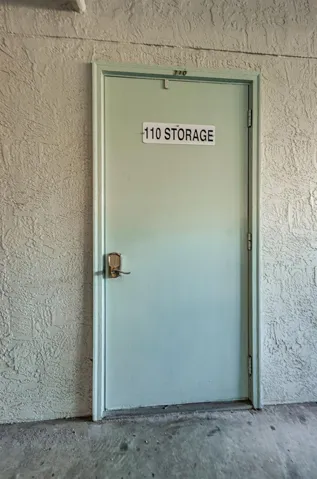 .. Garage Storage Room #110