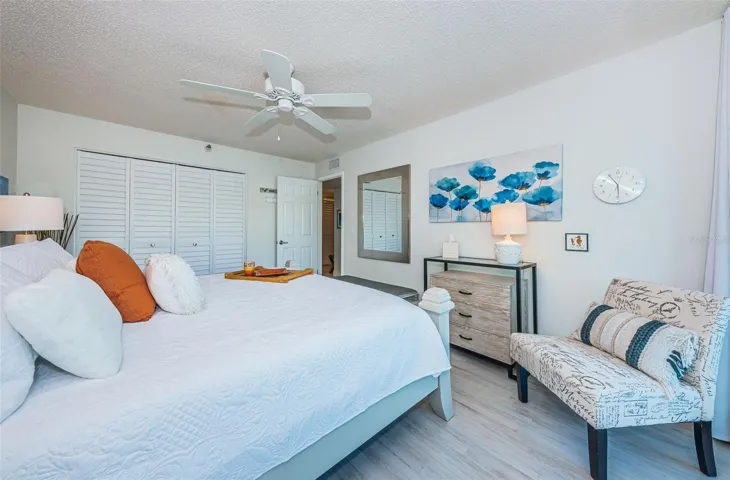 ..Primary Guest Bedroom Looking Towards Door. Shot #3