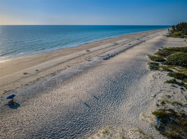 .. Indian Shores Looking North From the Beach House..