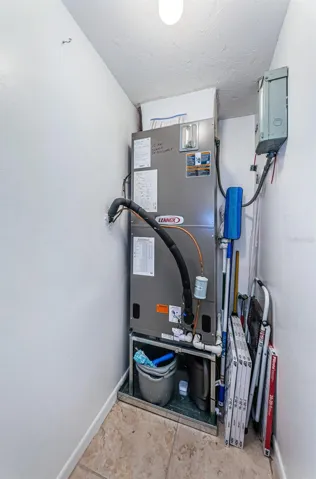 .. New A/C  2-23  Inside Unit Entrance Door .