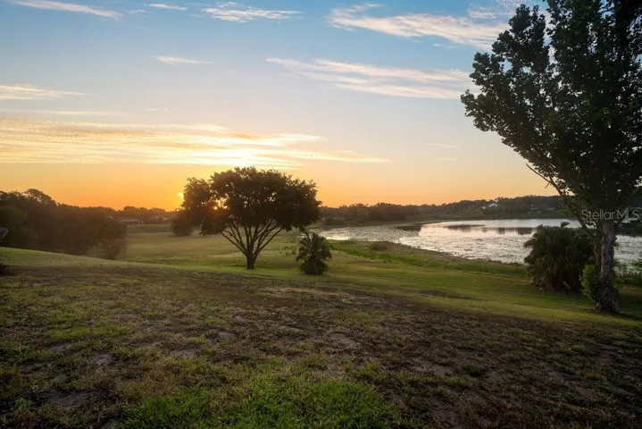Sunrise from backyard