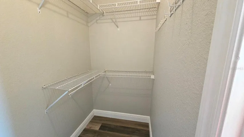 Walk in Closet in Master Bedroom