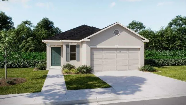 Floor Plan -Model home - actual features may vary.
