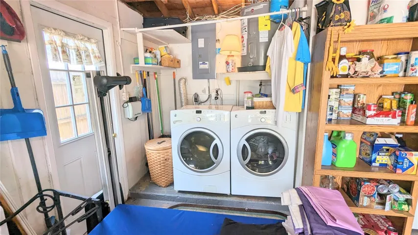 Laundry area