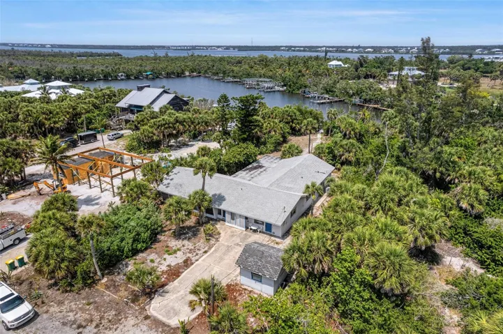 Prime location on boating water and across from the beach