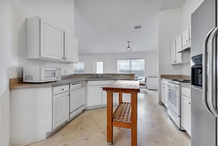 Well designed kitchen.