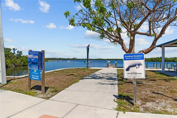 Public boat launch