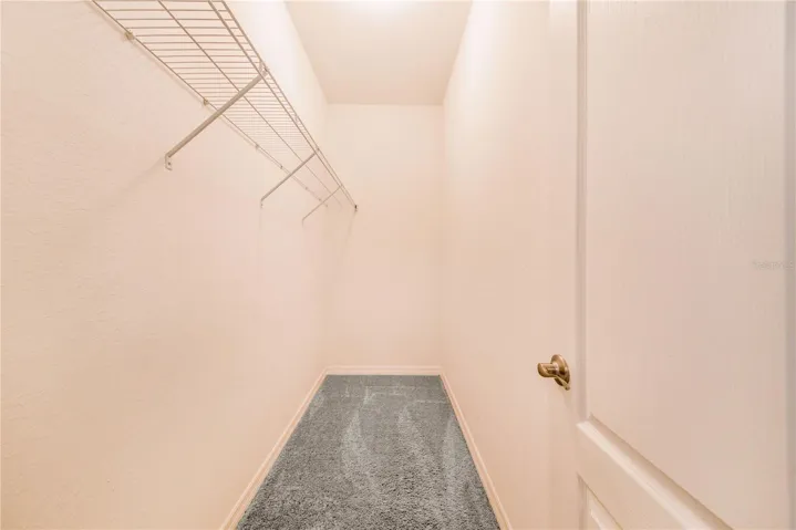 Secondary Bedroom Walk-In Closet