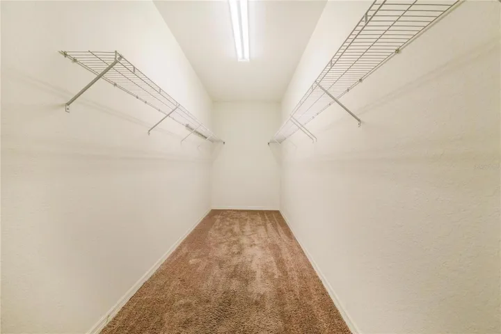 Primary Ensuite Oversized Walk In Closet