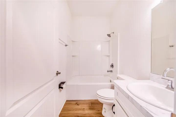 Second Bathroom with Tub and Shower Combo