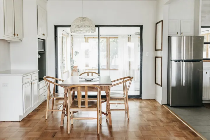 Dining area