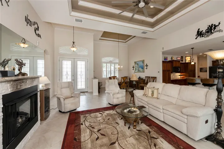 TRAY CEILINGS, can be sold furnished also with list attached