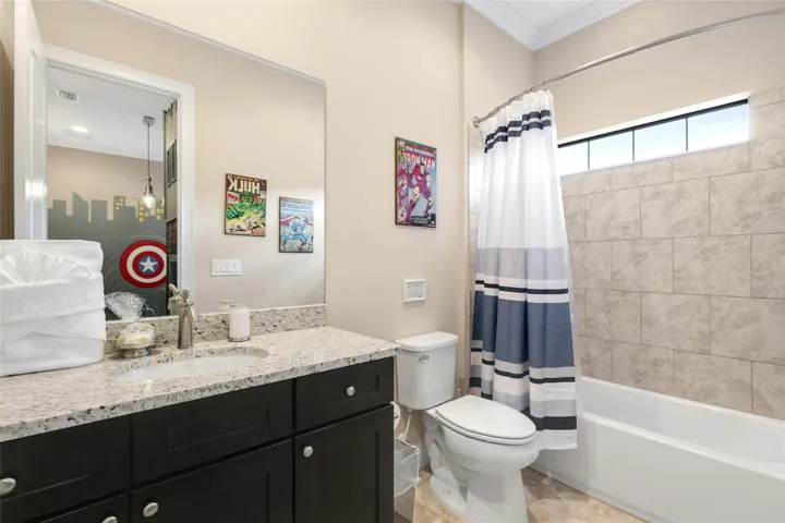 Rugged room full bath attached