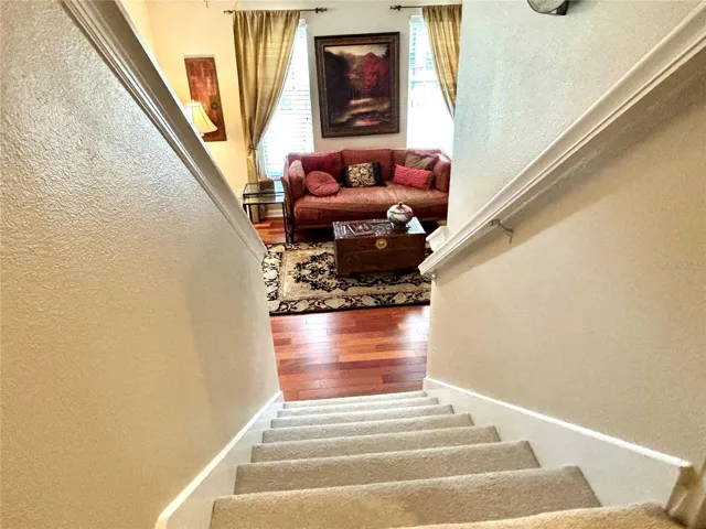 stairs and hallway