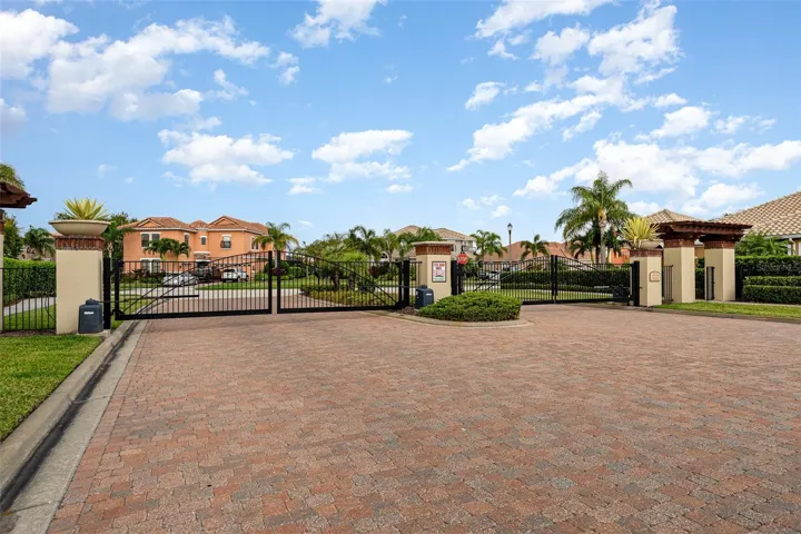 Gated Community Entrance