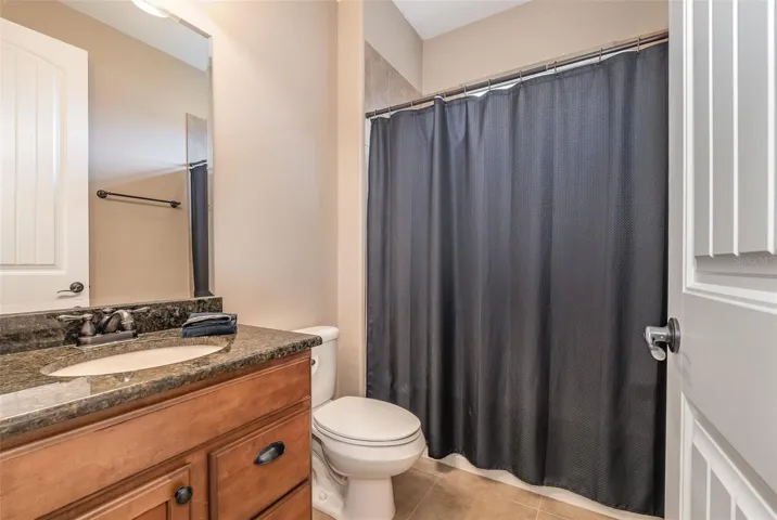 Downstairs full bath