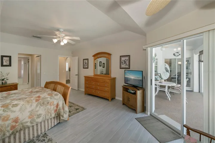 primary bedroom with space to spare!