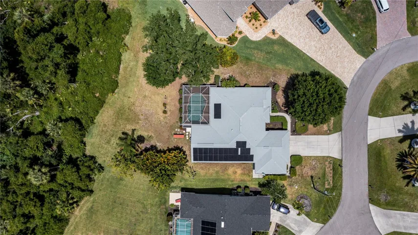 private backyard