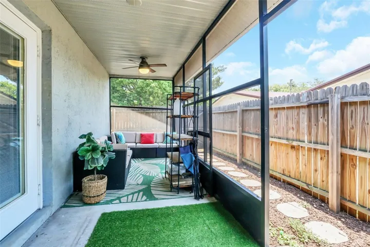 Enclosed Patio
