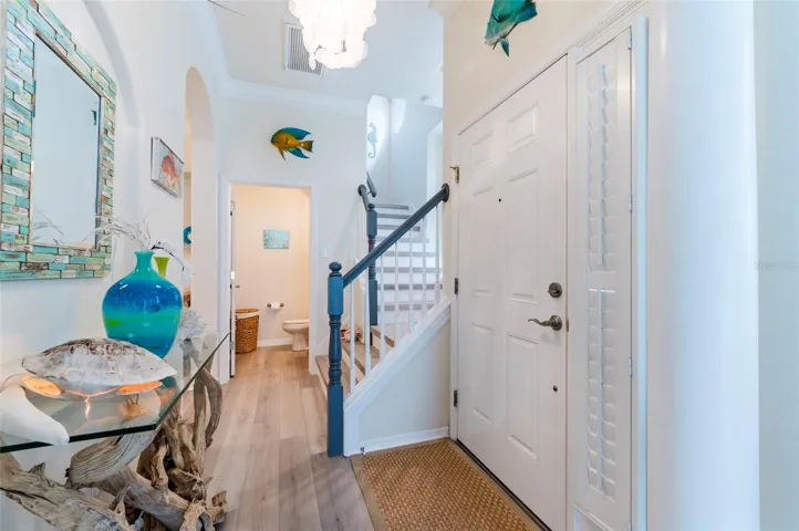 First Floor Foyer Entry