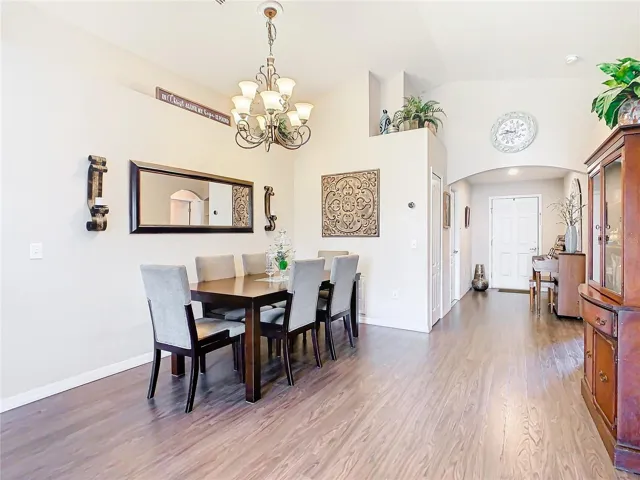 Dining Room looking towards the foyer