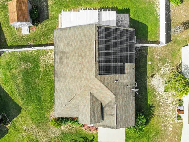 Solar system has been paid for.  Seller's electric bill is $30 per month.