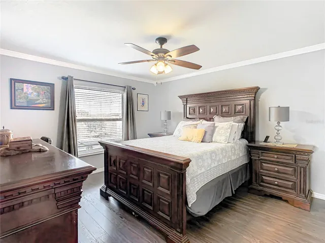 Master Bedroom is 10'11 x 13'8