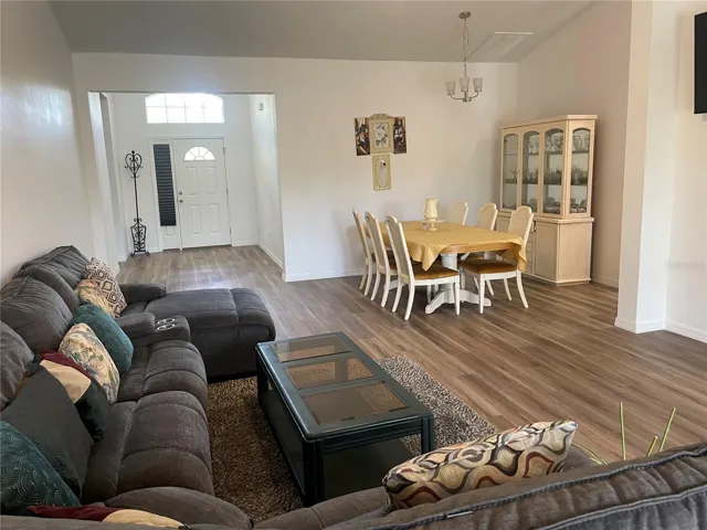 Living and dining room