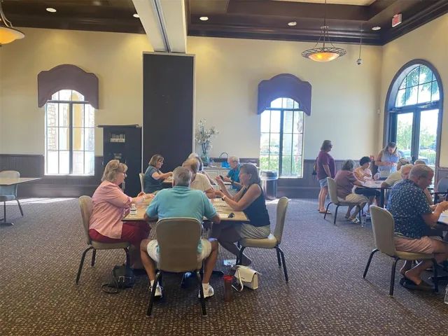 Card room