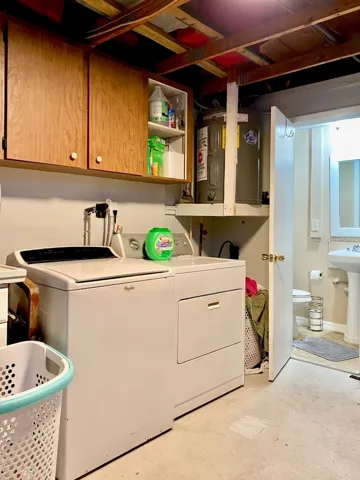 Laundry area
