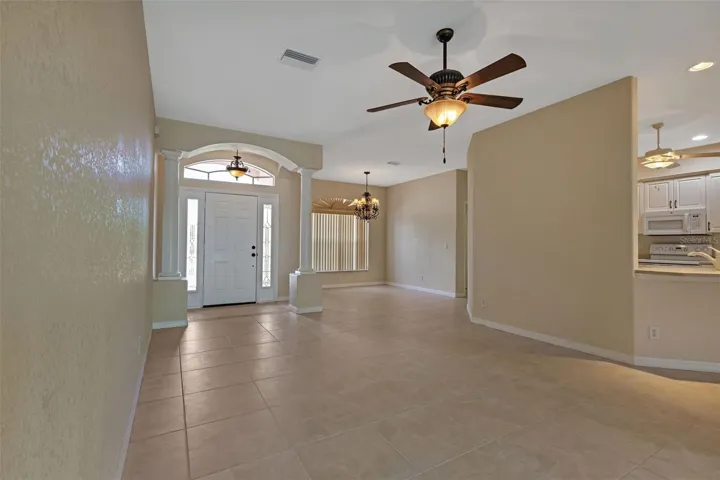 Living Room - Dining Room - Kitchen