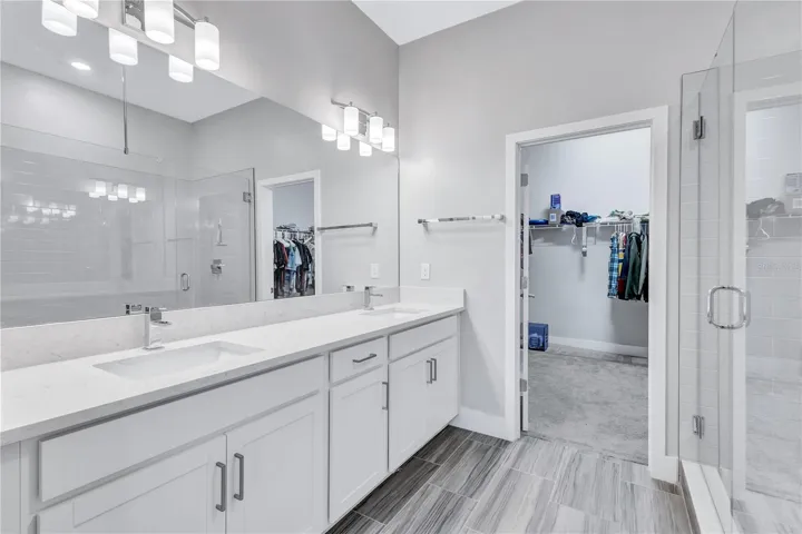 Ensuite bathroom for primary bedroom