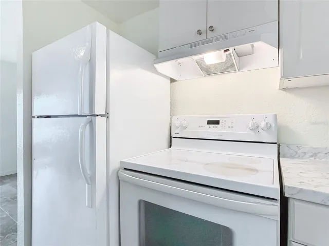Kitchen of the upstairs unit