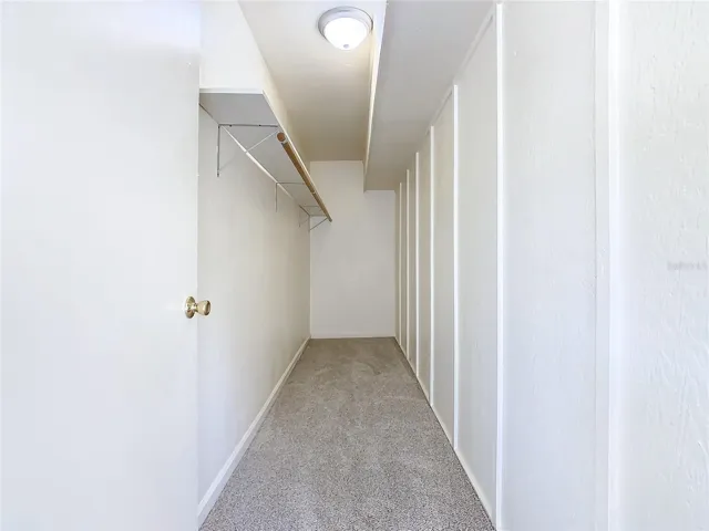 Walk-In closet in master bedroom